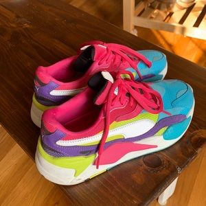 Neon Retro Puma RS-X3 Puzzle Casual Shoes Sneakers
